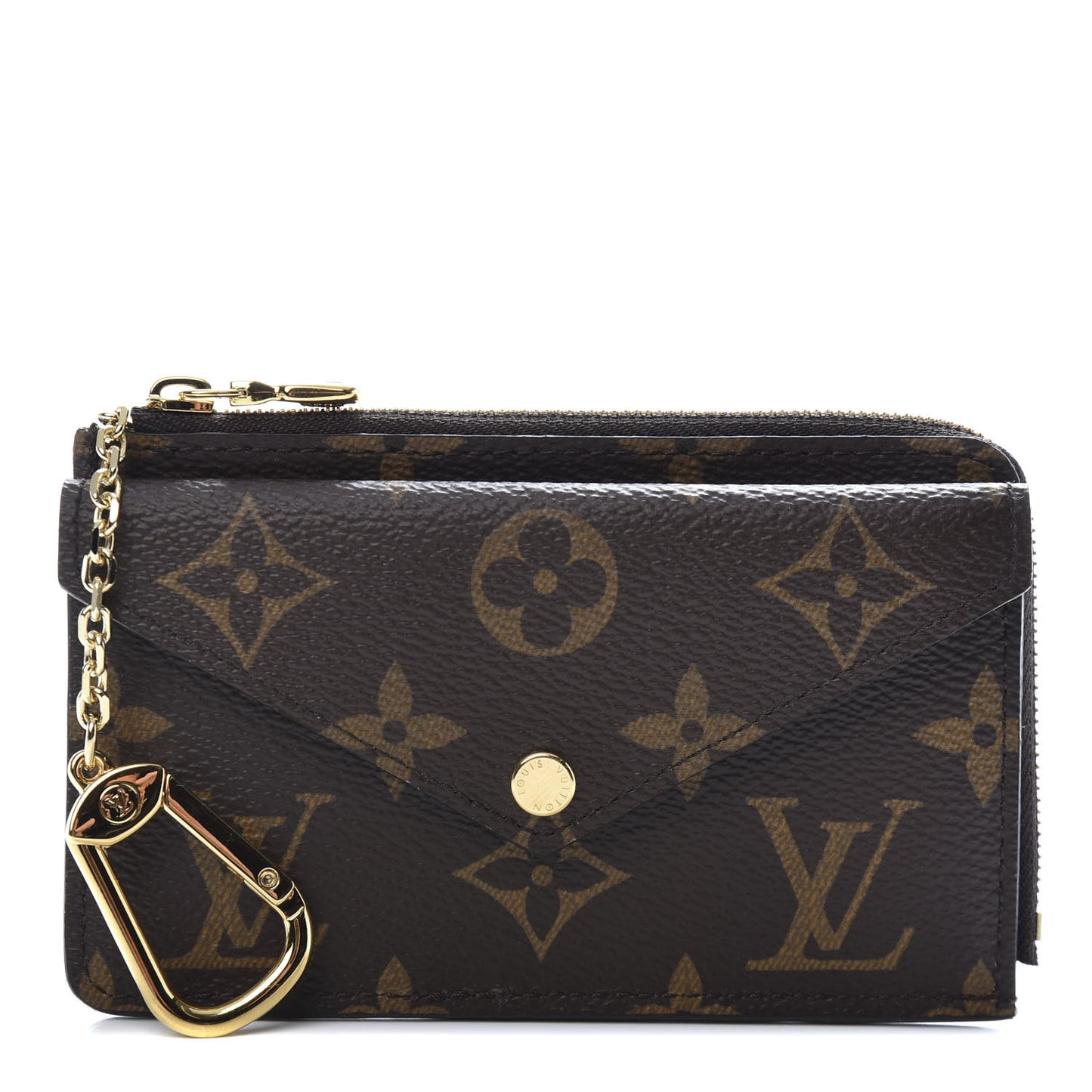 Monogram Recto Verso Card Holder Black