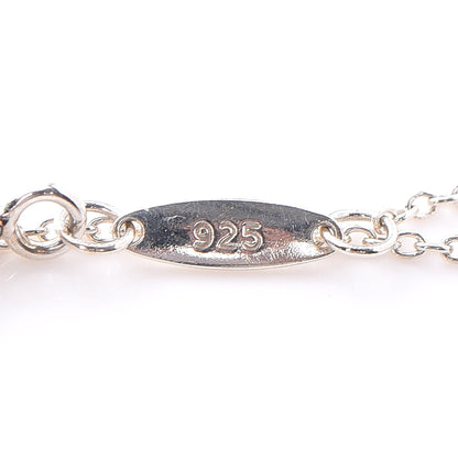 Tiffany Sterling Silver Diamond .09ct Elsa Peretti Diamonds By The Yard Bracelet 6 of 6