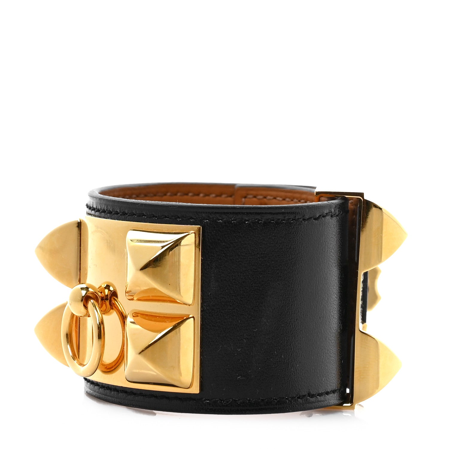Hermes Box Collier de Chien CDC Bracelet S Black 1 of 5