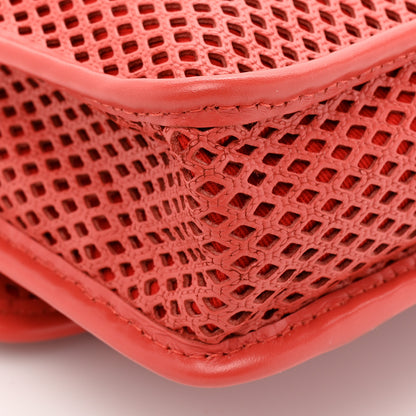 Chanel Perforated Calfskin Large Up In The Air Flap Red 13 of 14