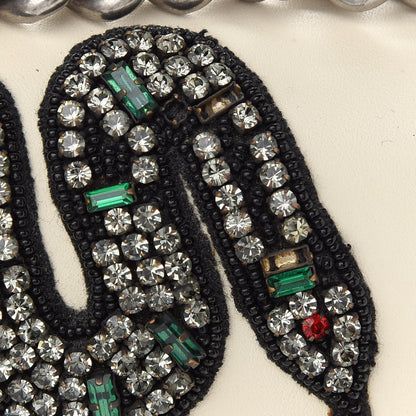 Gucci Calfskin Crystal Snake Embroidered Mini Dionysus Shoulder Bag Mystic White Hibiscus Red Blue Agata 12 of 13