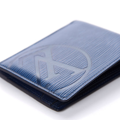 Louis Vuitton Epi Initials Multiple Wallet Cobalt 7 of 8