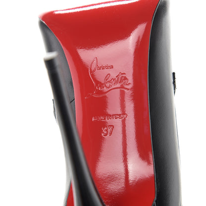 Christian Louboutin Kid Patent Mosaika 100 Pump 37 Black 6 of 8