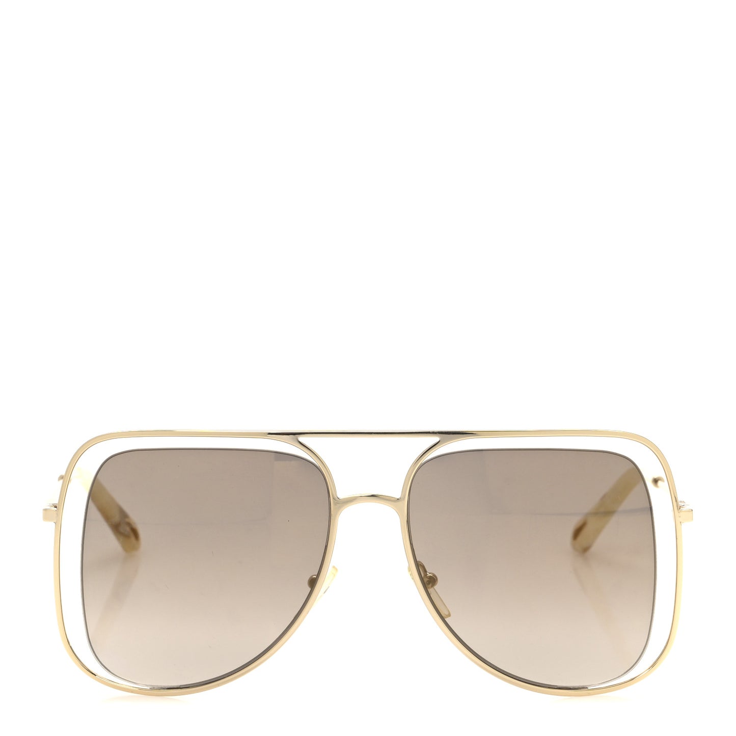 Poppy Aviator Sunglasses CE 130S Gold Brown