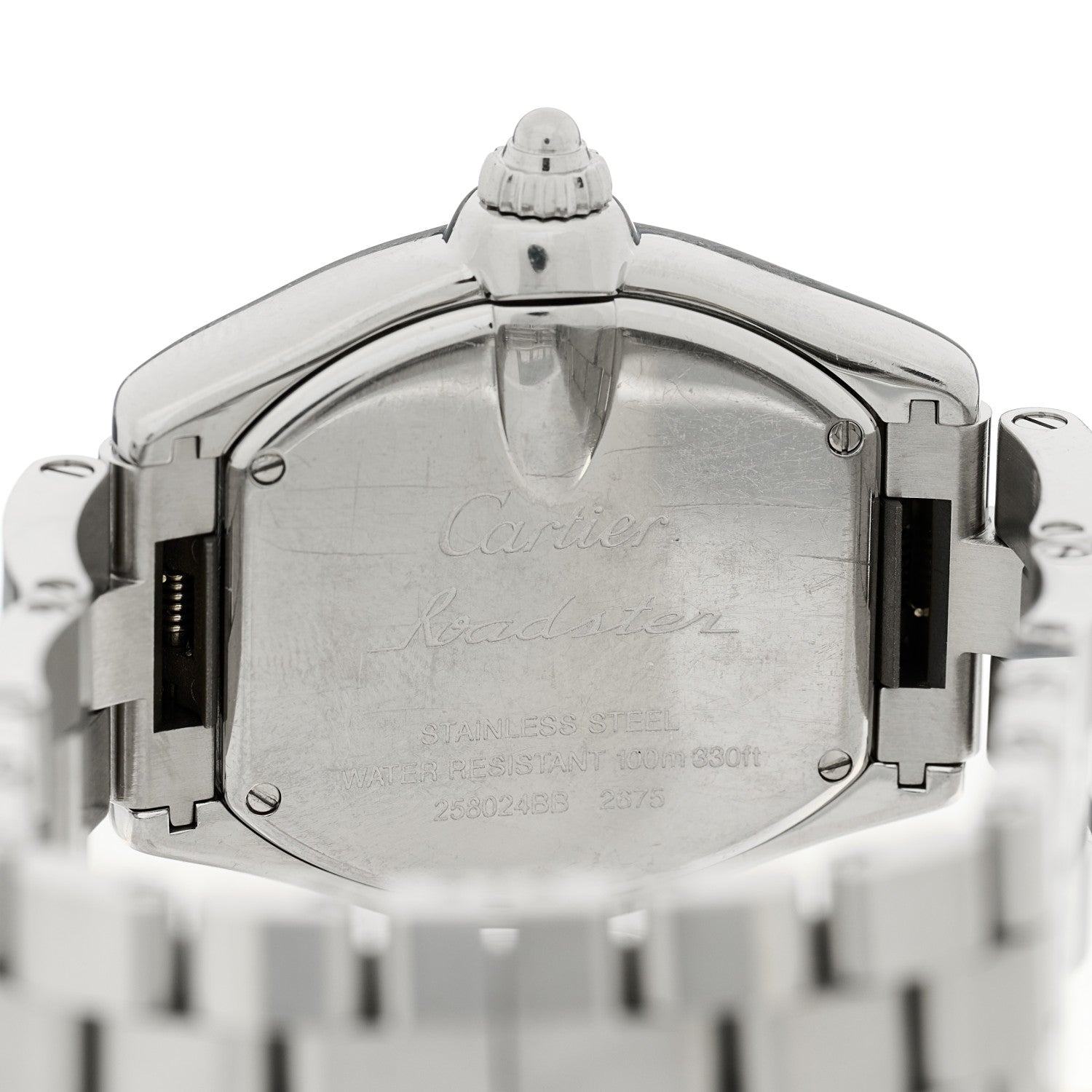 Cartier Stainless Steel 31mm Roadster Quartz Watch 4 of 4