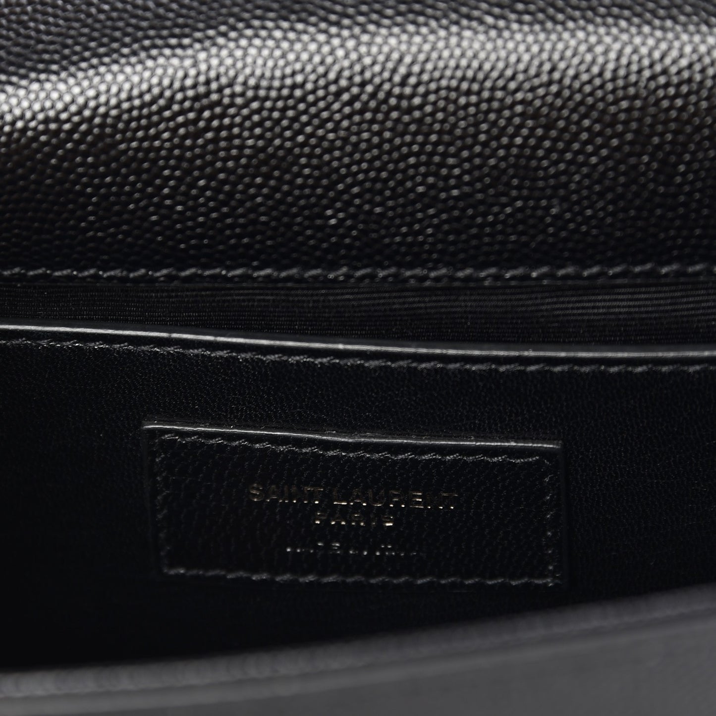 Grain De Poudre Small Monogram Kate Satchel Black