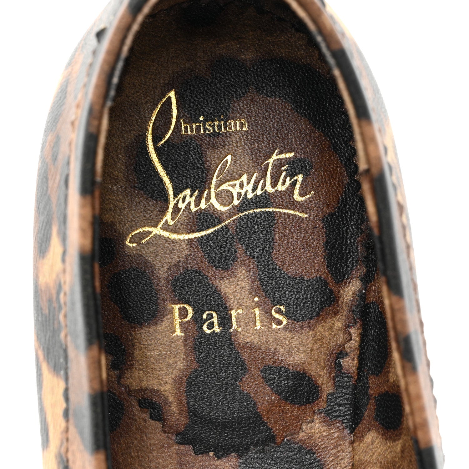 Christian Louboutin Veau Velours Mamadrague Flats 38.5 Leo 7 of 9