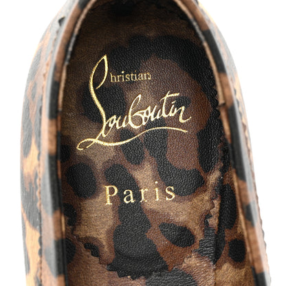 Christian Louboutin Veau Velours Mamadrague Flats 38.5 Leo 7 of 9