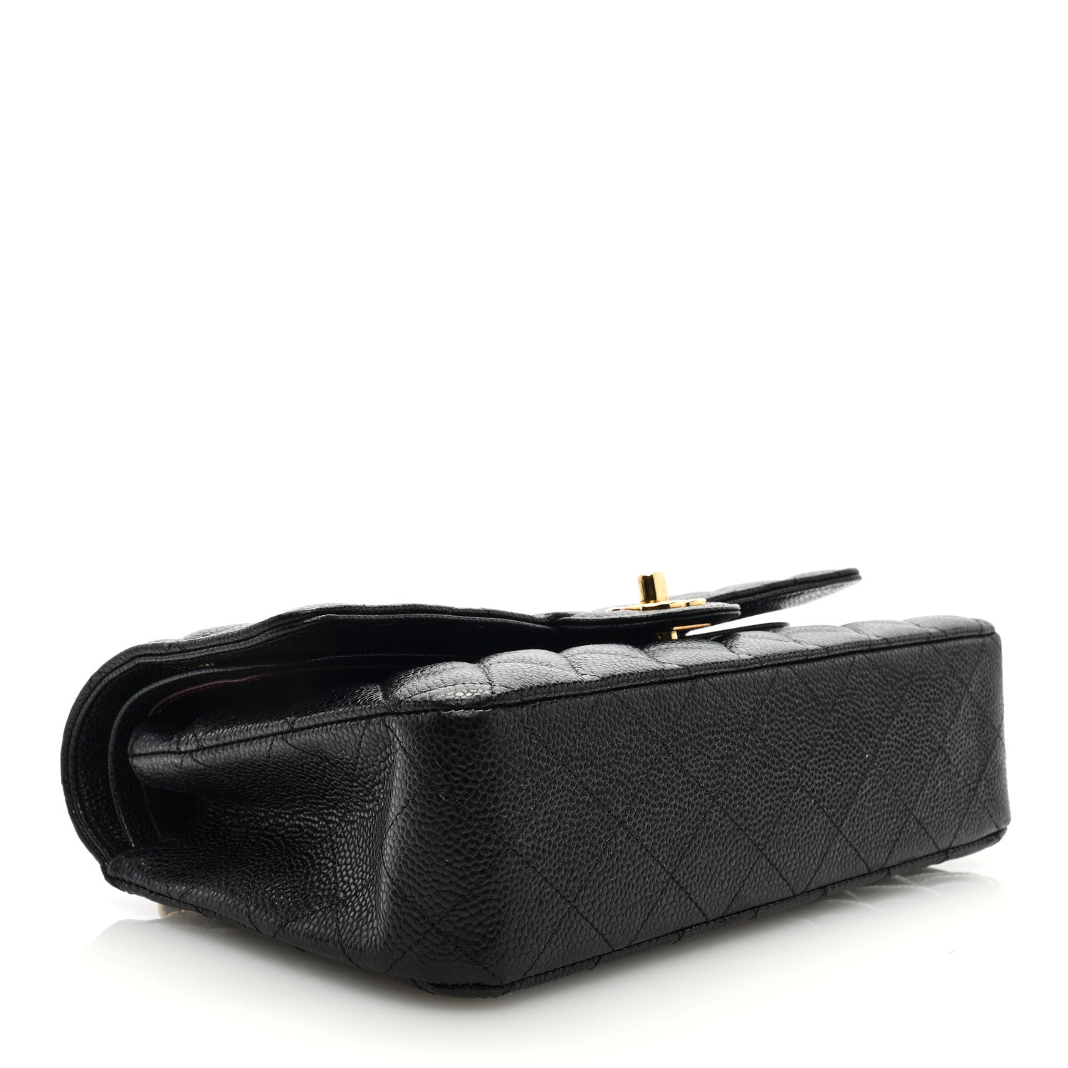 Chanel Caviar Quilted Medium Double Flap Black 4 of 9