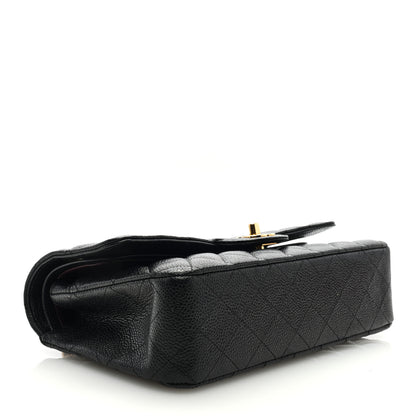 Chanel Caviar Quilted Medium Double Flap Black 4 of 9