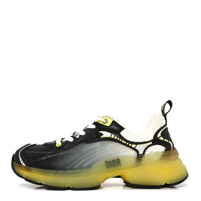 Christian Dior Matte Technical Fabric Mesh Dior Vibe Sneakers 37.5 White Yellow 1 of 10