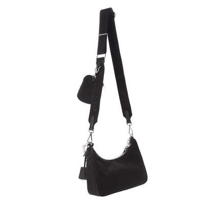 Prada Nylon Re-Edition 2005 Shoulder Bag Black 3 of 11
