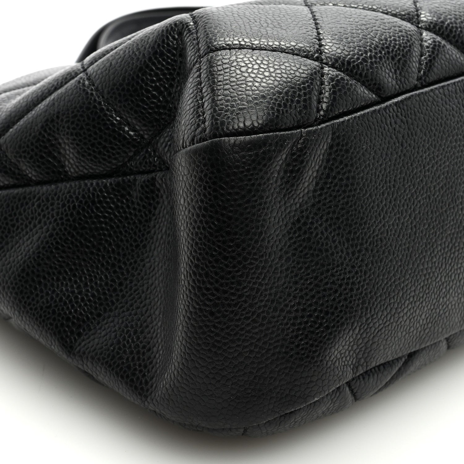 Chanel Caviar Quilted Timeless CC Soft Tote Black 8 of 9