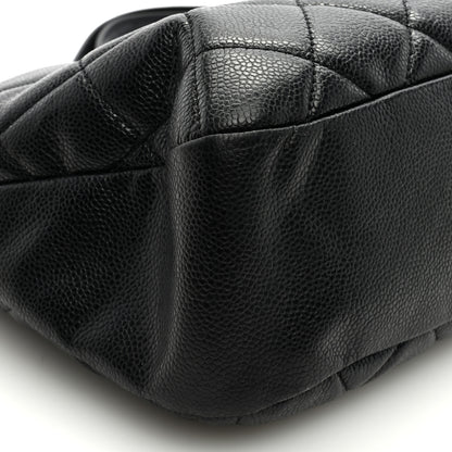Chanel Caviar Quilted Timeless CC Soft Tote Black 8 of 9