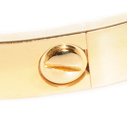 Cartier 18K Yellow Gold LOVE Bracelet 18 7 of 7
