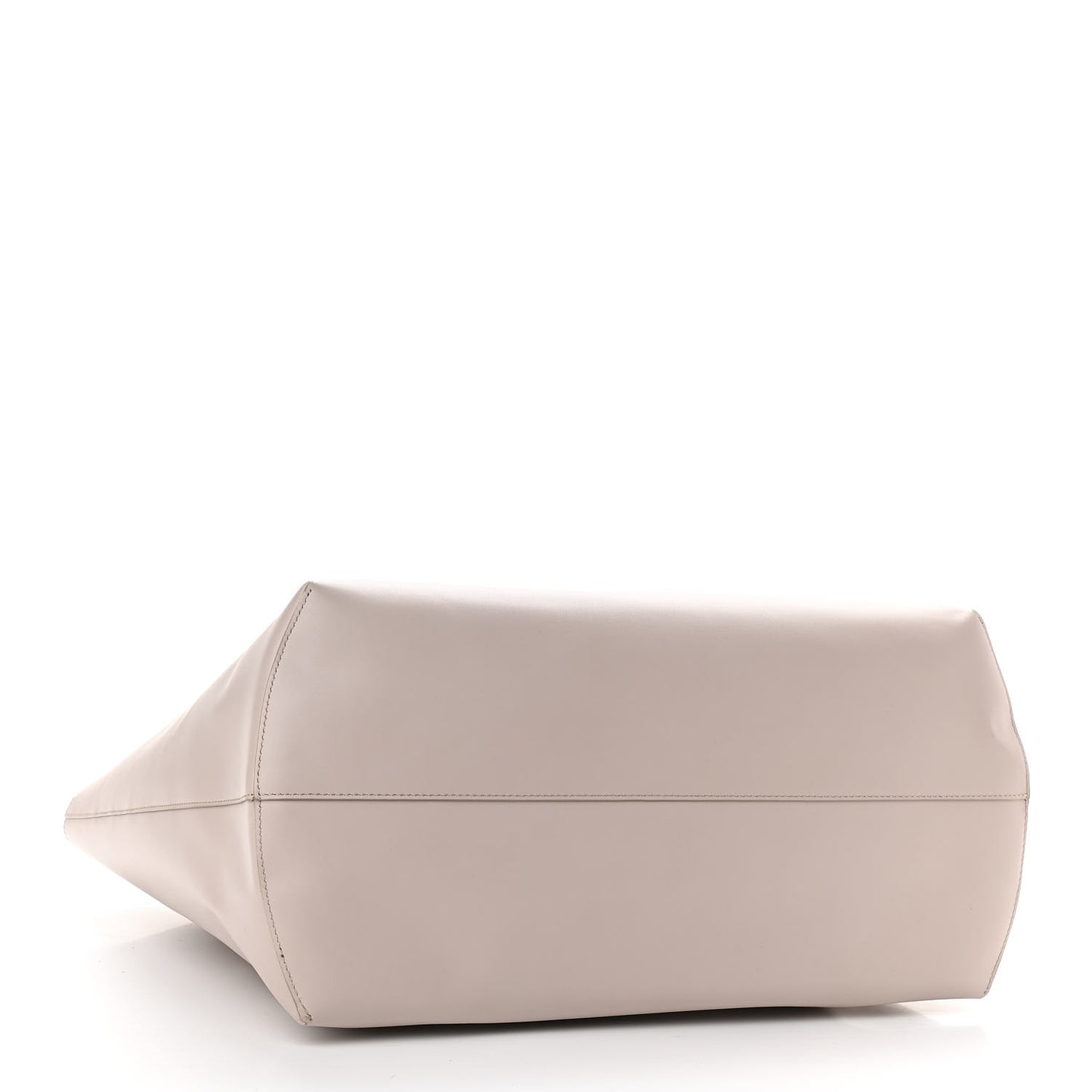 Vitello Ginevra Elaphe Monster Eyes Shopping Tote Grigio Polvere Naturale