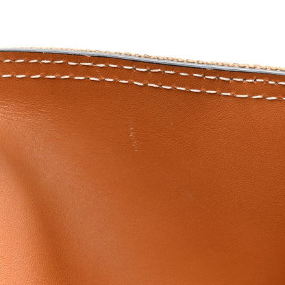 Burberry Canvas Mega Check Medium Ashby Hobo Saddle Brown 13 of 19