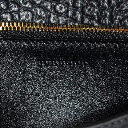 Burberry Pebbled Leather Madison Clutch Black 6 of 8