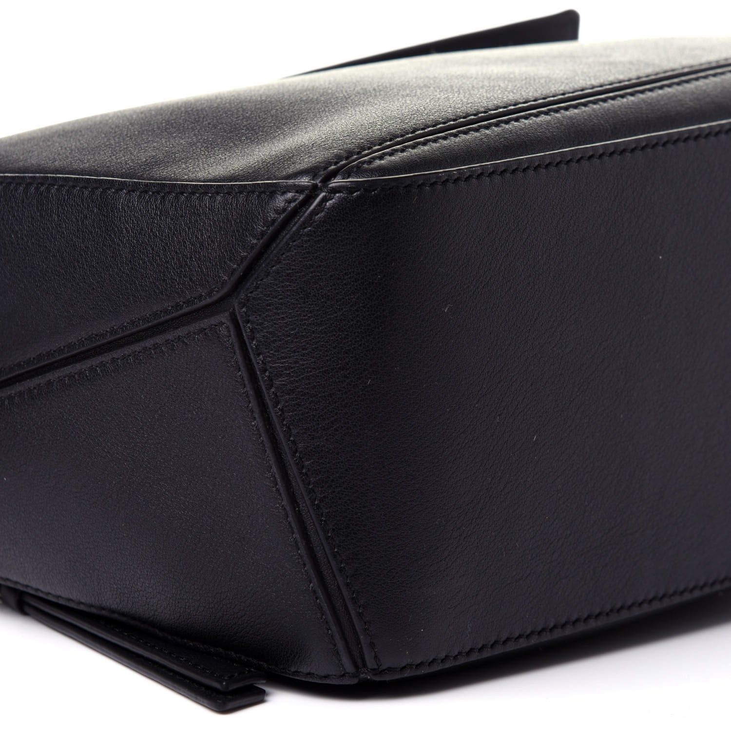 Loewe Calfskin Small Puzzle Bag Black 6 of 10