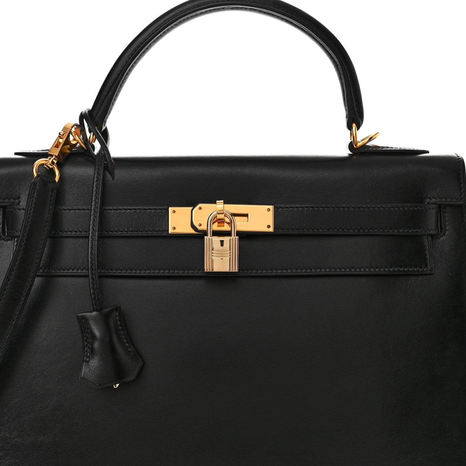 Hermes Box Kelly Sellier 32 Black 8 of 14