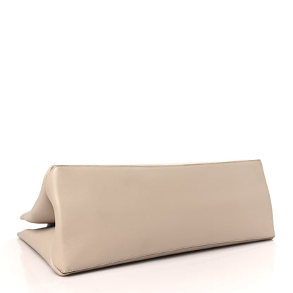 Louis Vuitton Grained Calfskin Lockme Shopper Greige 4 of 8