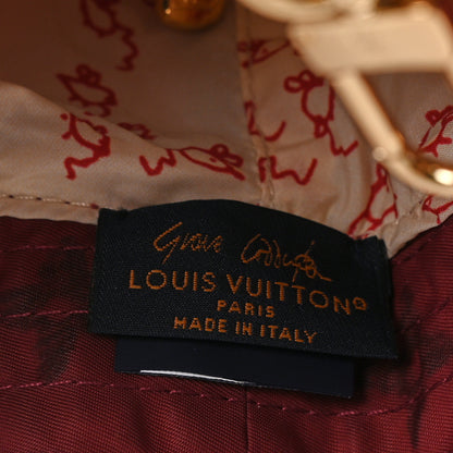 Louis Vuitton LV X Grace Coddington Polymade Monogram Pocket Bucket Hat M Raspberry 8 of 9