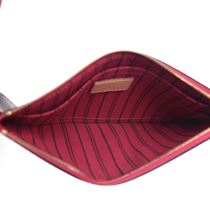 Louis Vuitton Monogram Neverfull MM GM Pochette Pivoine 6 of 9