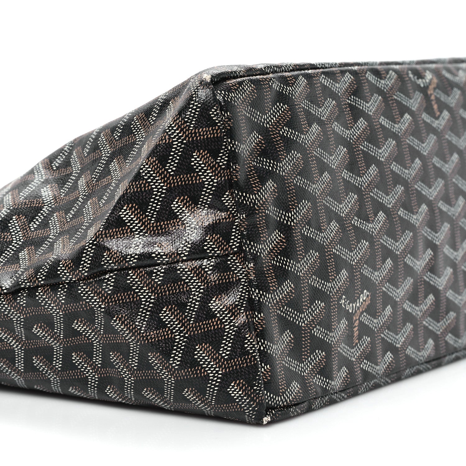 Goyard Goyardine Saint Louis PM Black Gold 9 of 12