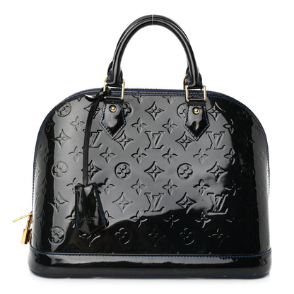 Louis Vuitton Vernis Alma PM Blue Infini 1 of 10