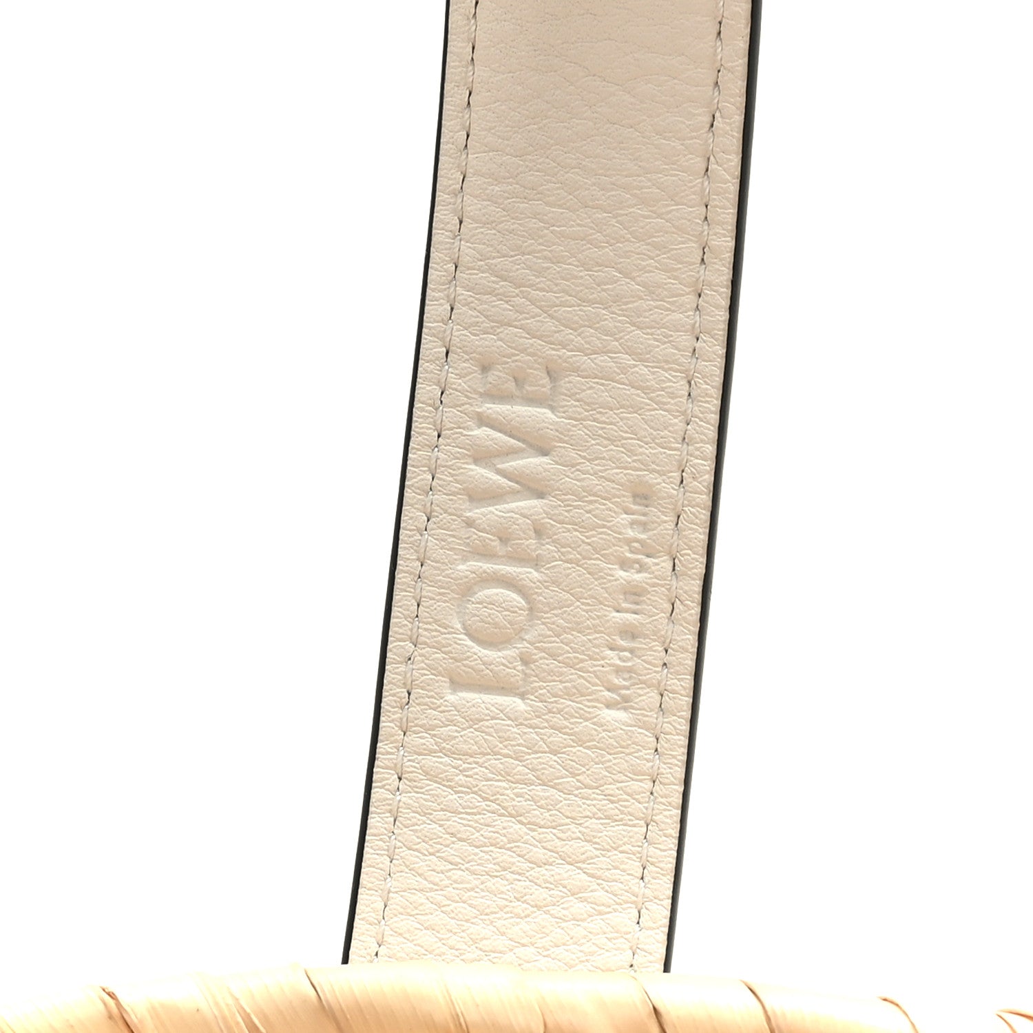 Loewe Raffia Small Basket Tote Bag Natural White 6 of 8