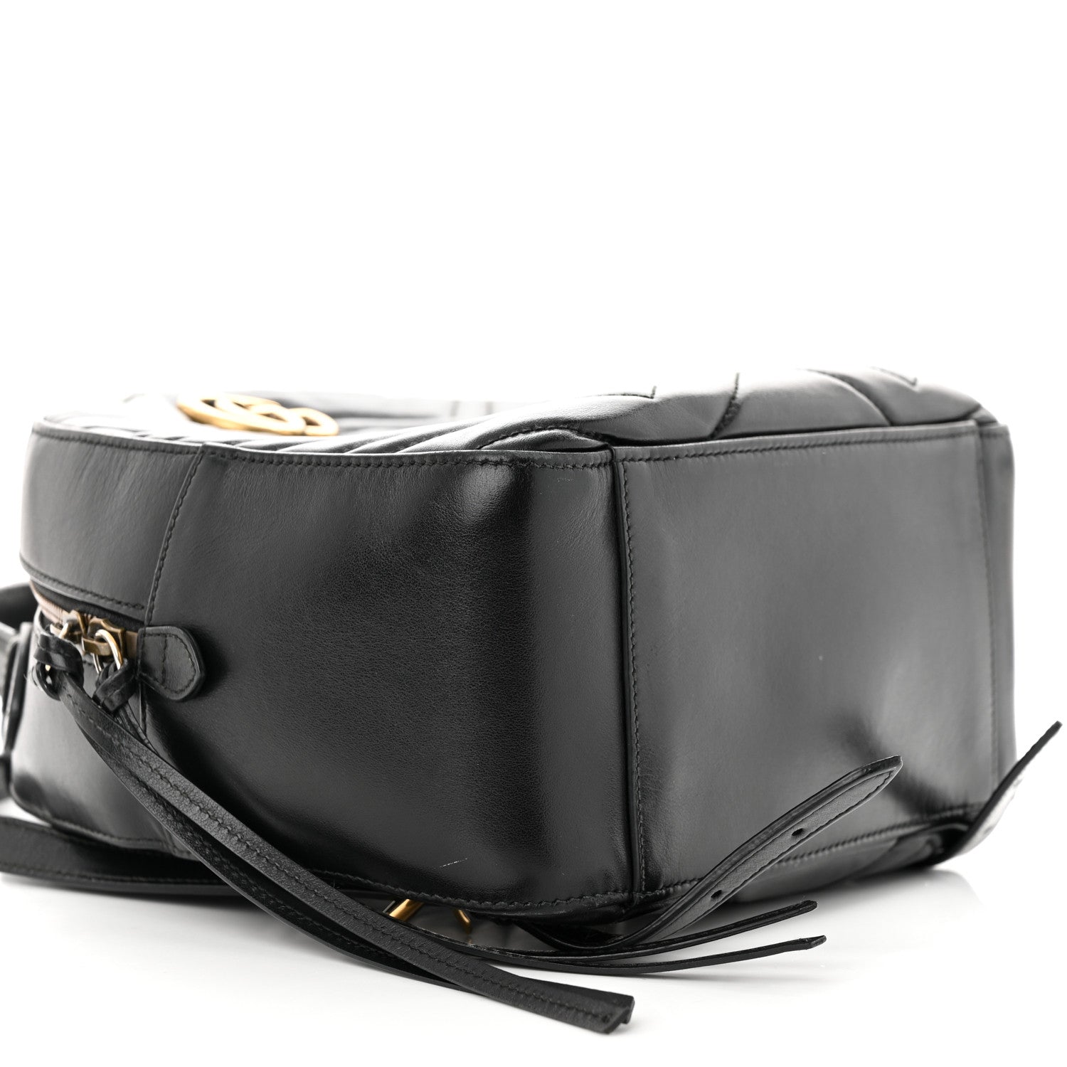 Gucci Calfskin Matelasse GG Marmont Backpack Black 9 of 14