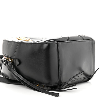 Gucci Calfskin Matelasse GG Marmont Backpack Black 9 of 14
