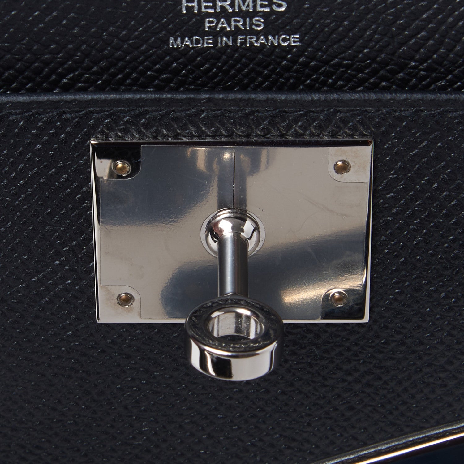 Hermes Epsom Kelly Depeches 25 Pouch Black 9 of 11