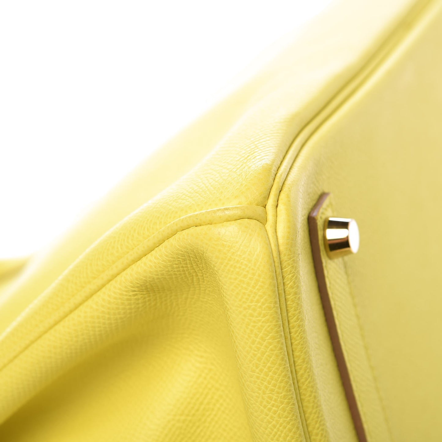 Epsom Birkin 35 Lime