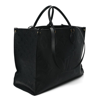 Louis Vuitton Empreinte Monogram Giant Onthego GM Black 3 of 10