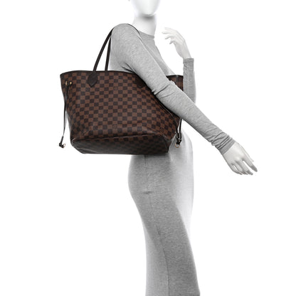 Louis Vuitton Damier Ebene Neverfull MM 2 of 10