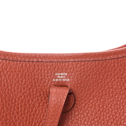 Hermes Taurillon Clemence Evelyne TPM Cuivre 8 of 10