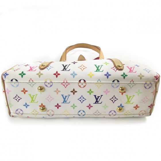 Louis Vuitton Monogram Multicolor Aurelia MM White 4 of 12