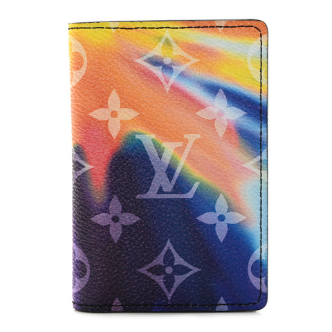 Monogram Sunset Pocket Organizer Multicolor