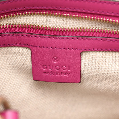 Gucci Patent Small Soho Shoulder Bag Bright Bougainvillea 7 of 10