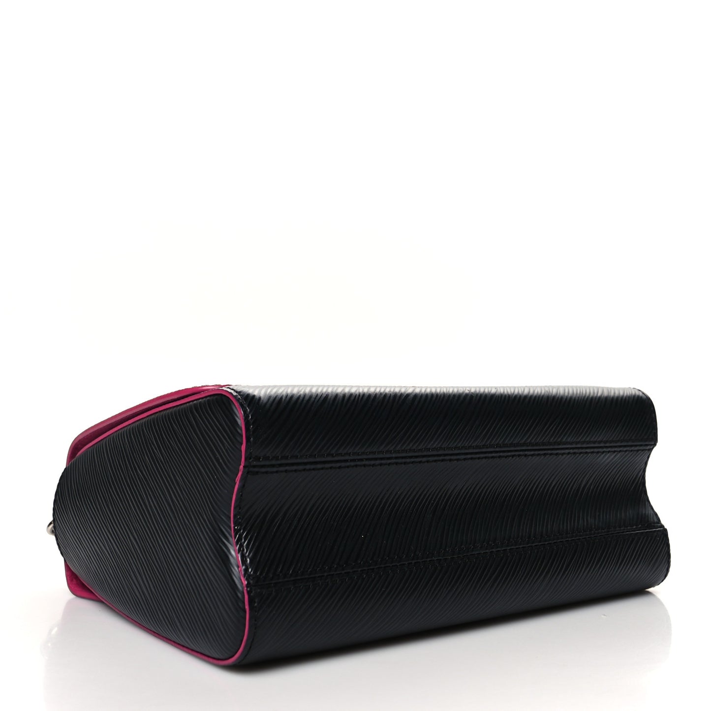 Epi Twist Shoulder Bag MM Black Pink