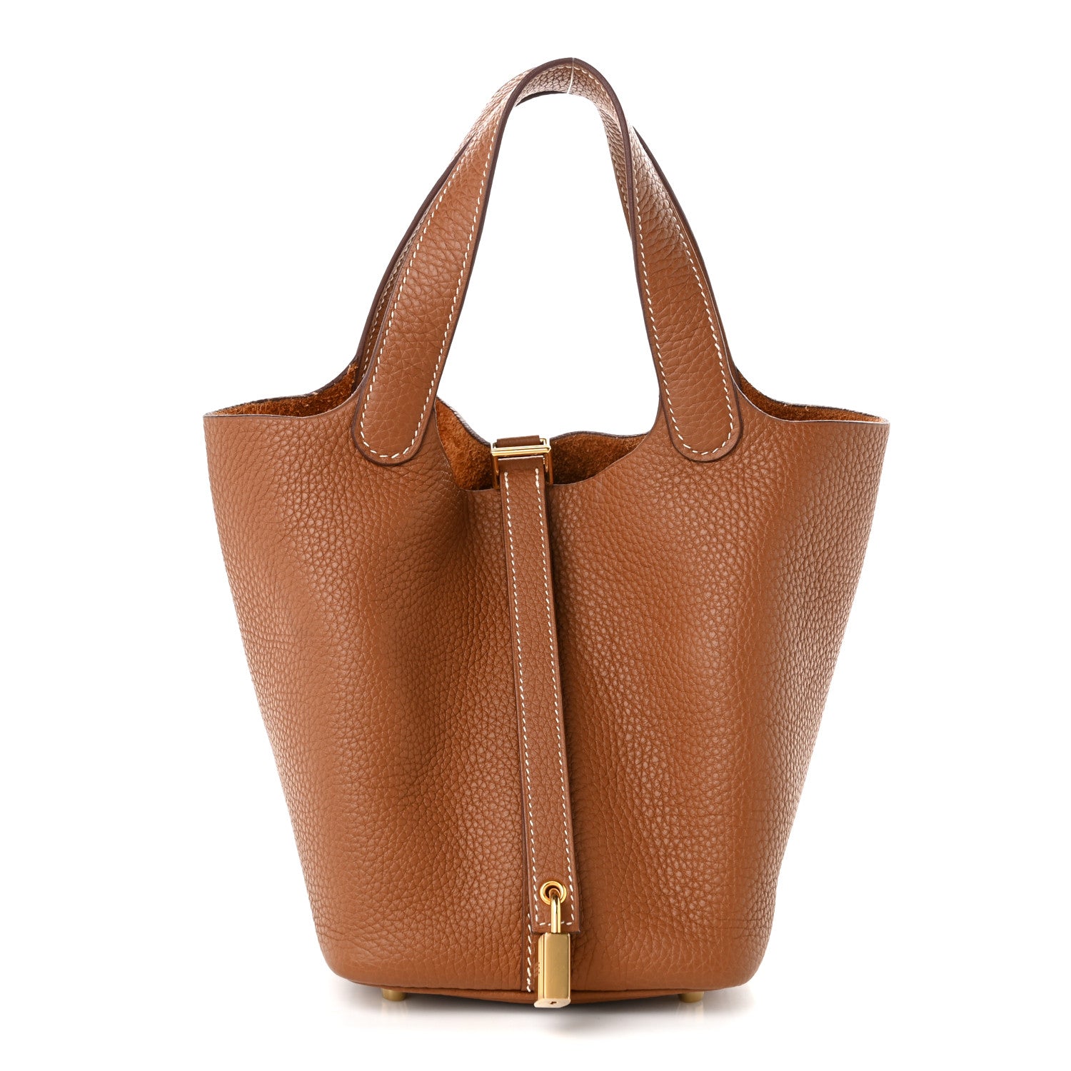 Hermes Taurillon Clemence Picotin Lock 18 PM Gold 1 of 10