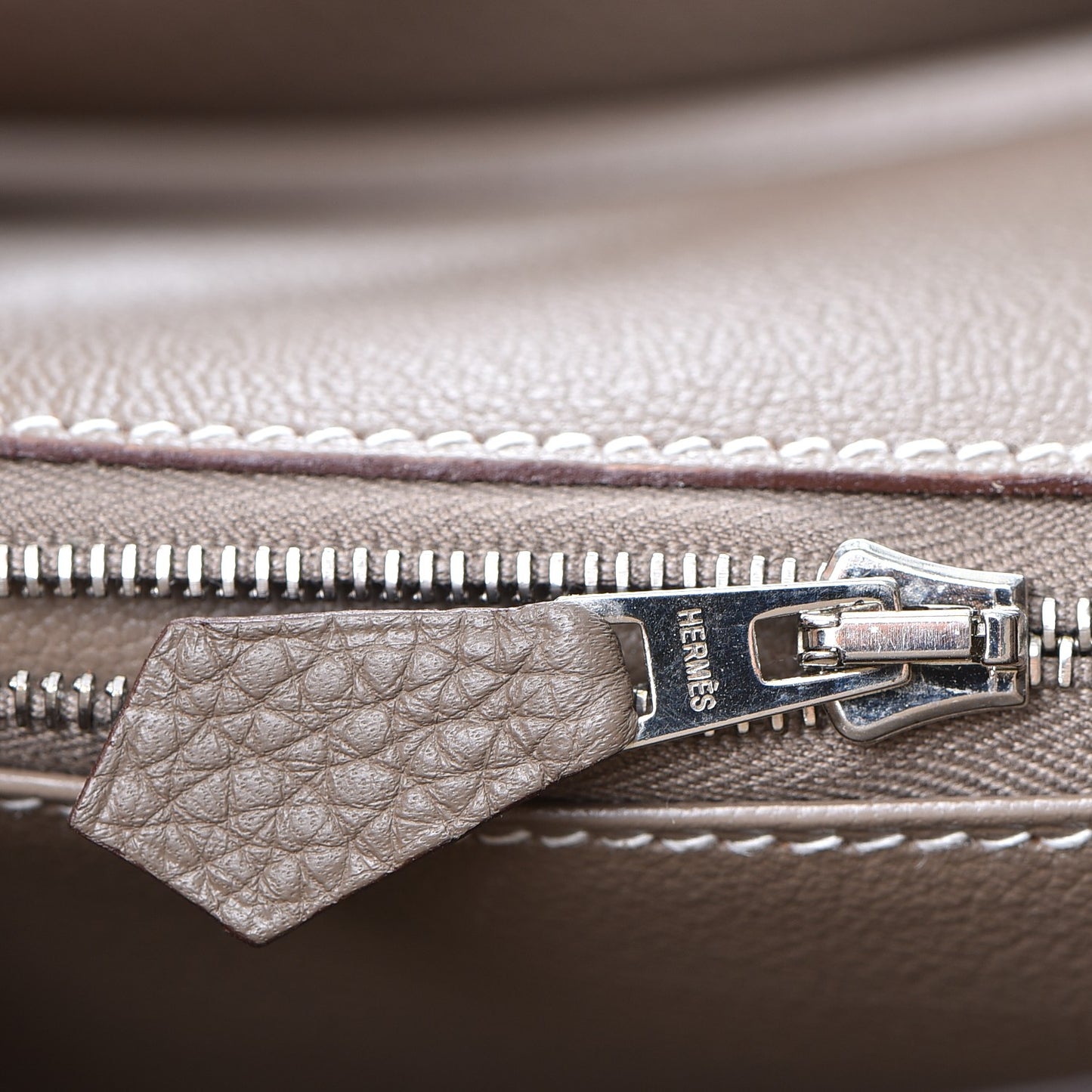 Taurillon Clemence Birkin 35 Etoupe