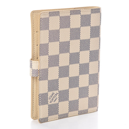 Louis Vuitton Damier Azur Small Ring Agenda Cover 3 of 6