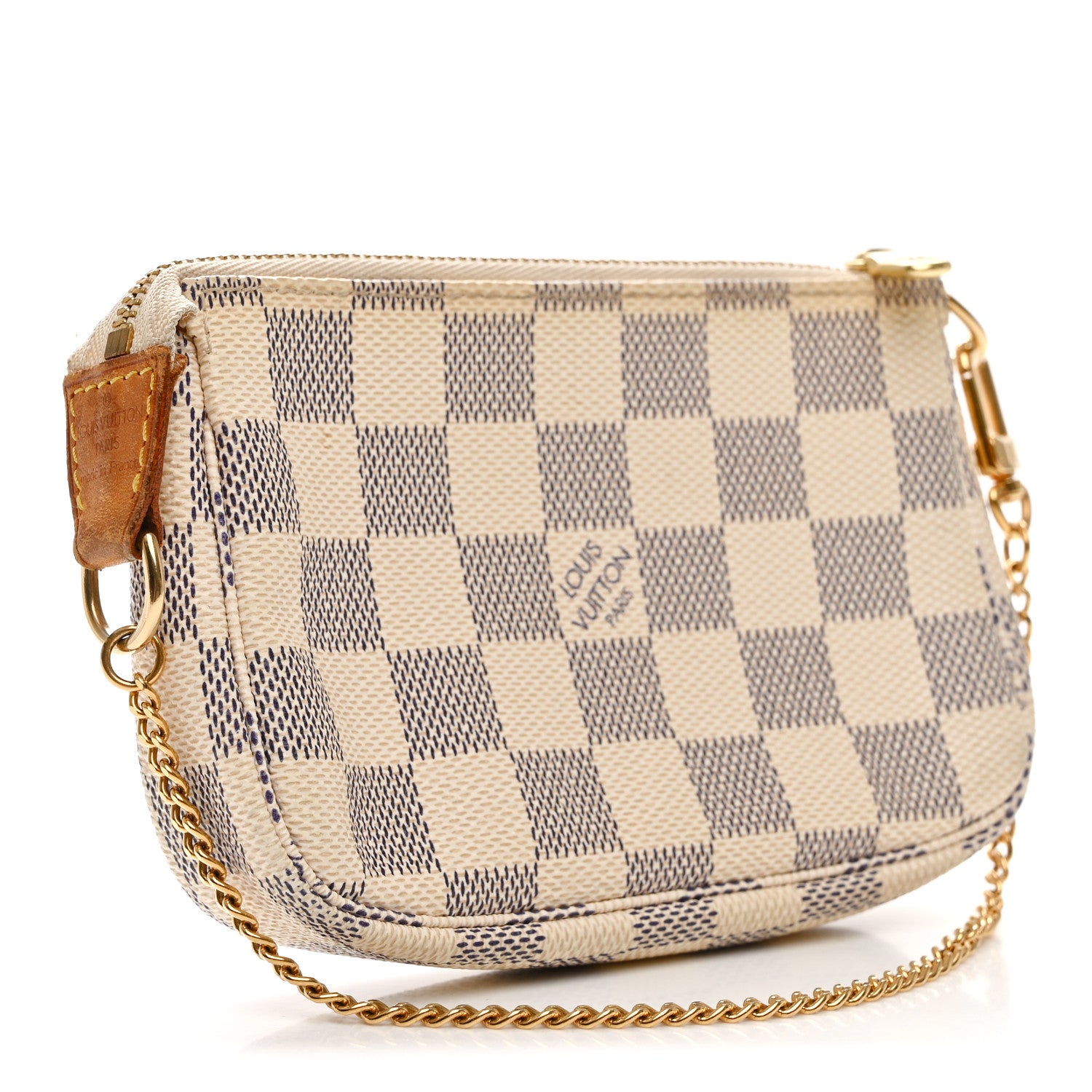 Louis Vuitton Damier Azur Mini Pochette Accessories 3 of 7