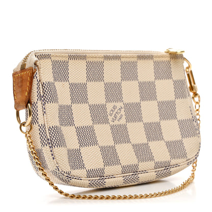 Louis Vuitton Damier Azur Mini Pochette Accessories 3 of 7