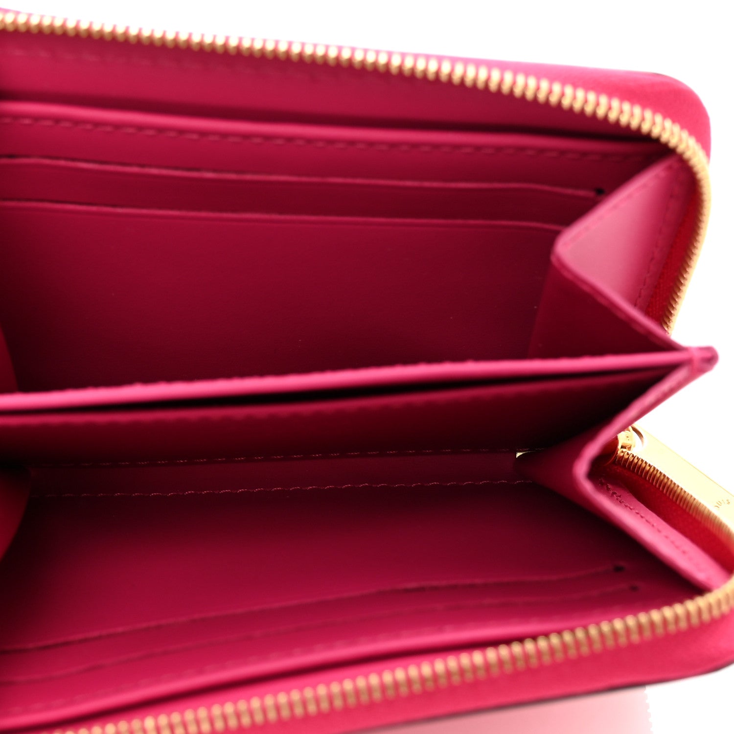 Louis Vuitton Vernis Valentine Zippy Coin Purse Fuchsia 5 of 7