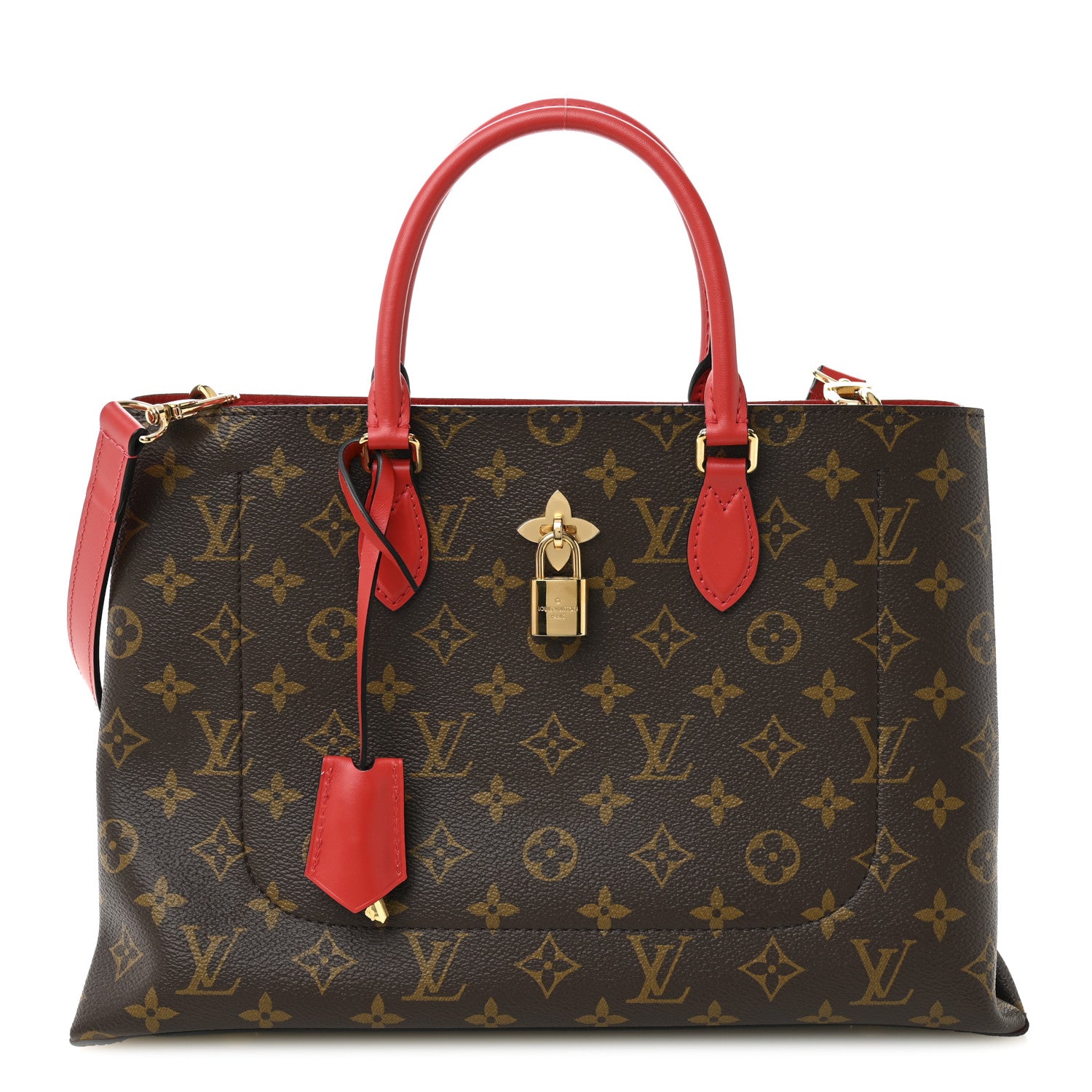 Louis Vuitton Monogram Flower Tote Coquelicot 1 of 10