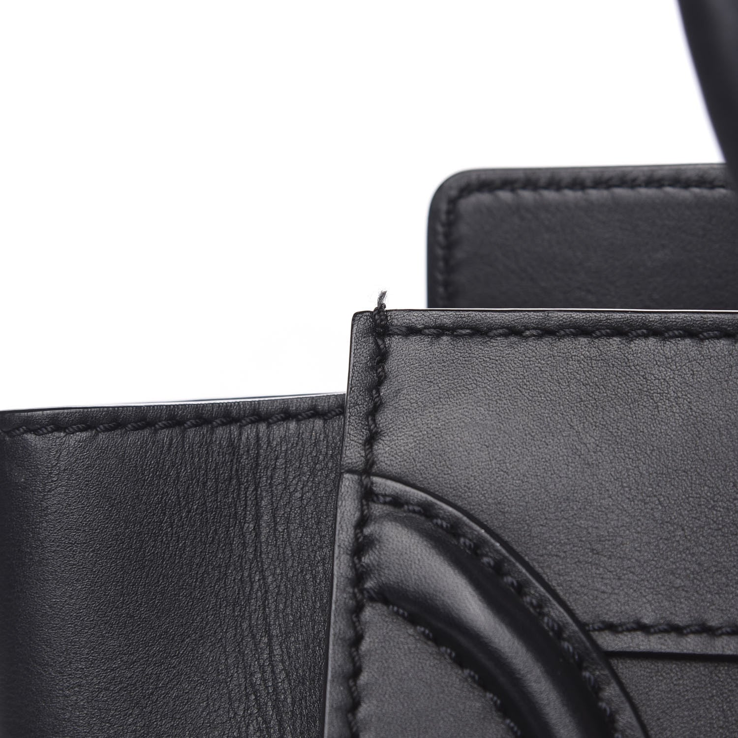 Celine Smooth Calfskin Micro Luggage Black 20 of 20