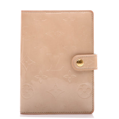 Louis Vuitton Vernis Small Ring Agenda Cover Marshmallow 1 of 11
